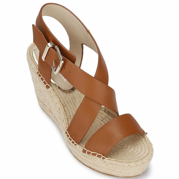 Kenneth Cole New York Cross Wedge Sandal - Picture 1 of 5